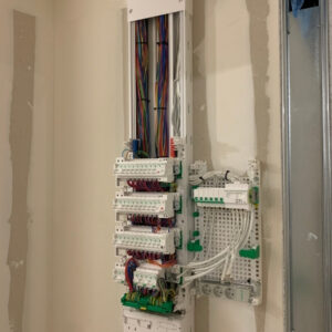 Tableau électrique d'une maison neuve à Moirans (38) - Promaxelec