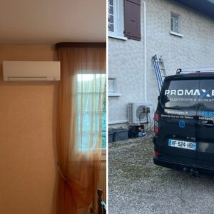 PROMAXELEC-climatisation tri-split Mitsubishi voiron