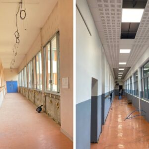renovation coursive ecole marie curie voiron - Promaxelec